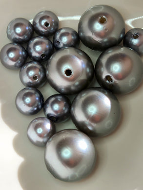 Metallic Pearl Silver abgb14